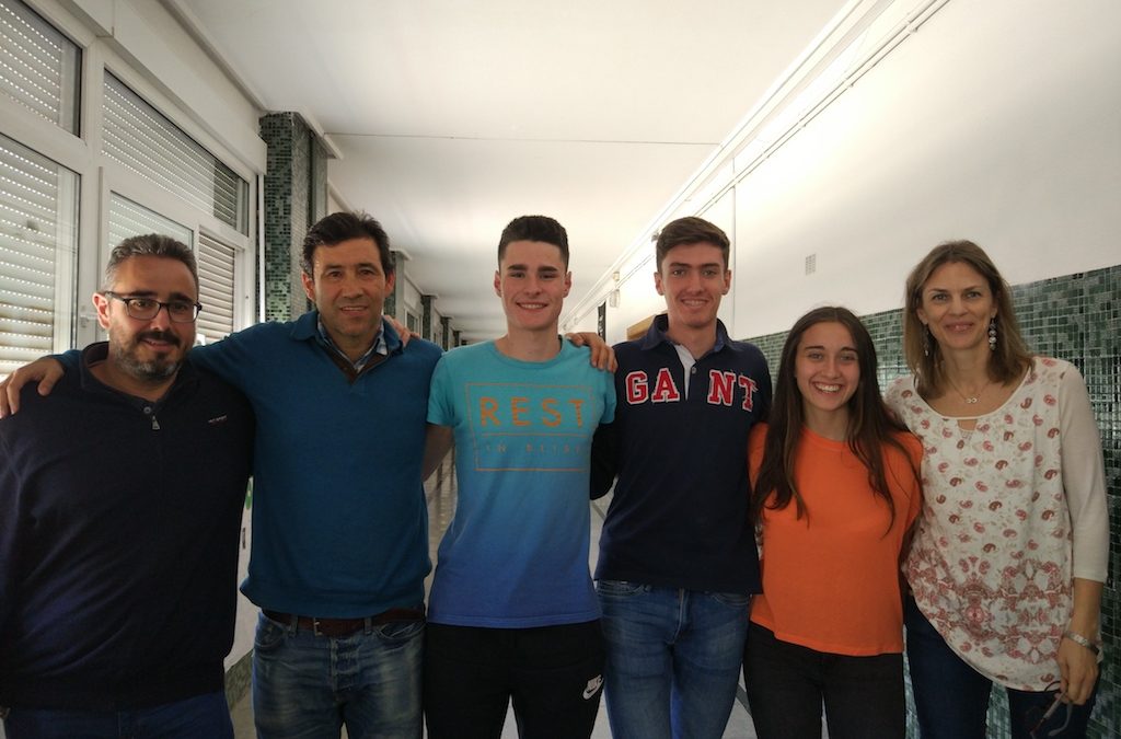 Olimpiadas de Química de la UGR: 1º, 3º y 4º puestos ¡Enhorabuena!