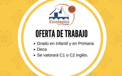 Vacante maestro/a de Infantil y Primaria