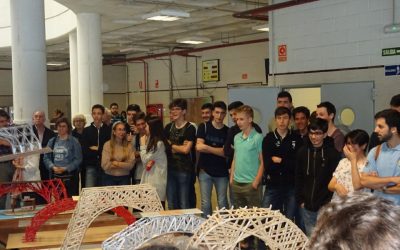 Ganadores  del concurso «Construye Tu Futuro» de la ETSI de Caminos de la Universidad de Granada.