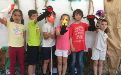 Marionetas en 1º de Primaria