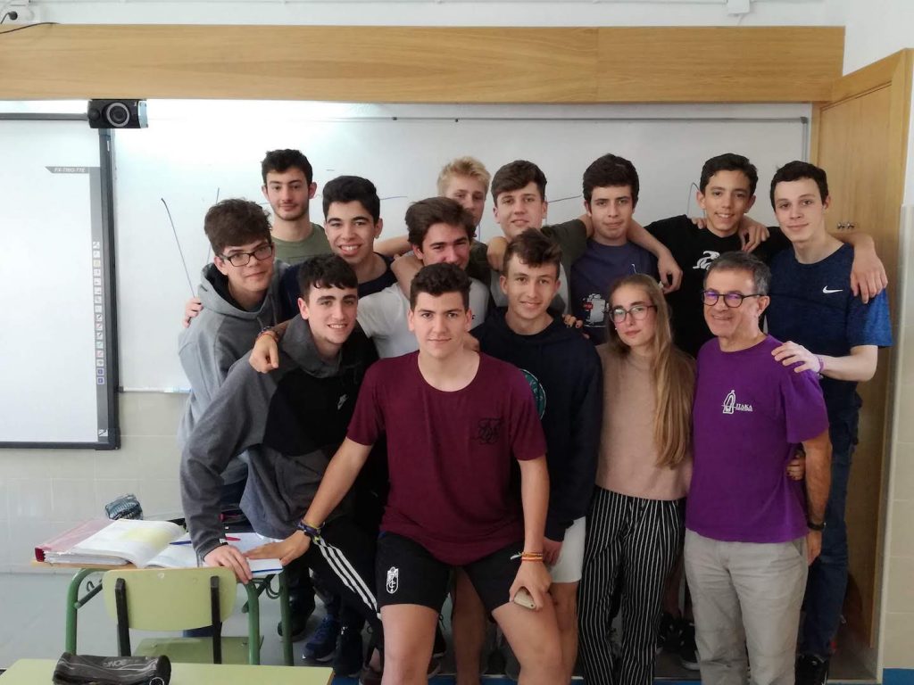 Visita de Alberto Sola - Escolapios Granada Genil