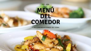 Menú del comedor escolar - Escolapios Granada Genil