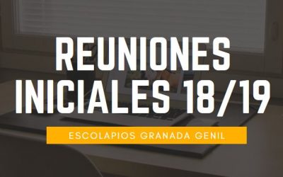 Reuniones iniciales con las familias 18/19